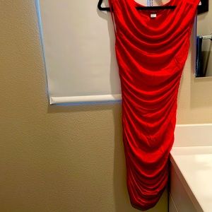 Dress color red size 8 good condition